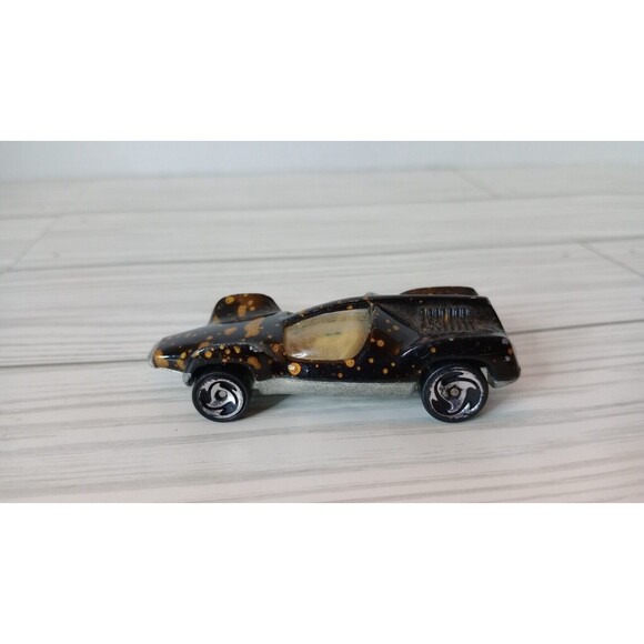 Vintage Hot Wheels Speed Seeker 1983 Mattel Black With Copper Spots Rare Car - Picture 2 of 9
